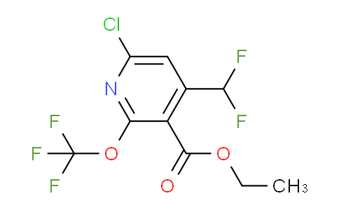 AM175917 | 1804710-72-2 | Ethyl 6-chloro-4-(difluoromethyl)-2-(trifluoromethoxy)pyridine-3-carboxylate