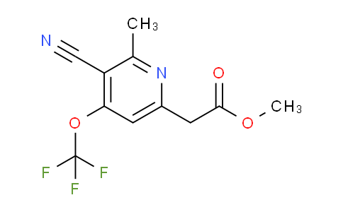 AM175918 | 1804341-64-7 | Methyl 3-cyano-2-methyl-4-(trifluoromethoxy)pyridine-6-acetate