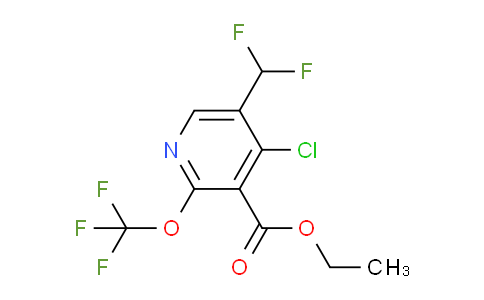 AM175935 | 1804711-23-6 | Ethyl 4-chloro-5-(difluoromethyl)-2-(trifluoromethoxy)pyridine-3-carboxylate