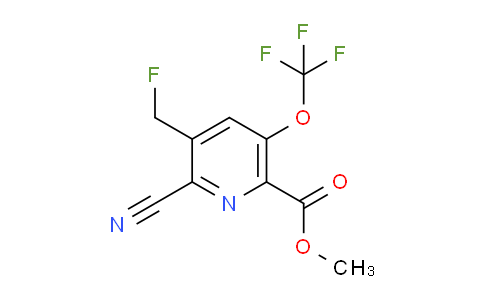 AM175947 | 1804308-90-4 | Methyl 2-cyano-3-(fluoromethyl)-5-(trifluoromethoxy)pyridine-6-carboxylate