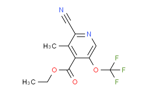 AM175948 | 1804737-88-9 | Ethyl 2-cyano-3-methyl-5-(trifluoromethoxy)pyridine-4-carboxylate