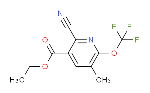 AM175952 | 1806131-92-9 | Ethyl 2-cyano-5-methyl-6-(trifluoromethoxy)pyridine-3-carboxylate