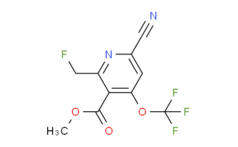 AM175959 | 1804349-48-1 | Methyl 6-cyano-2-(fluoromethyl)-4-(trifluoromethoxy)pyridine-3-carboxylate