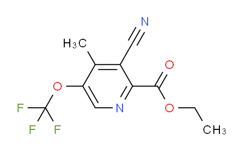 AM175962 | 1806252-08-3 | Ethyl 3-cyano-4-methyl-5-(trifluoromethoxy)pyridine-2-carboxylate