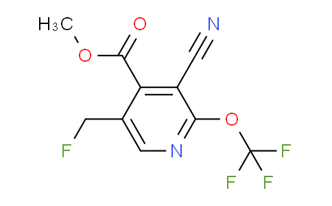 AM175967 | 1804320-22-6 | Methyl 3-cyano-5-(fluoromethyl)-2-(trifluoromethoxy)pyridine-4-carboxylate