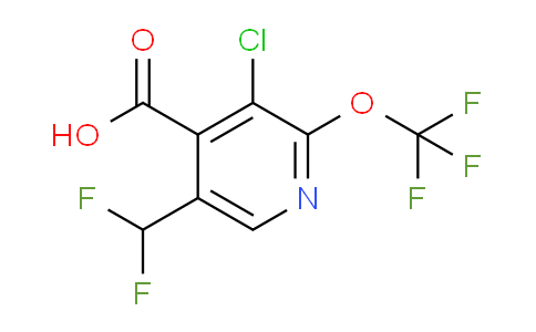 AM175985 | 1804662-31-4 | 3-Chloro-5-(difluoromethyl)-2-(trifluoromethoxy)pyridine-4-carboxylic acid