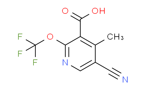 AM175986 | 1803624-65-8 | 5-Cyano-4-methyl-2-(trifluoromethoxy)pyridine-3-carboxylic acid