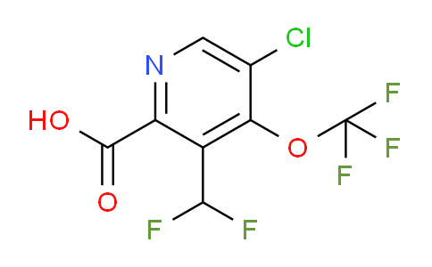 AM175987 | 1806156-94-4 | 5-Chloro-3-(difluoromethyl)-4-(trifluoromethoxy)pyridine-2-carboxylic acid