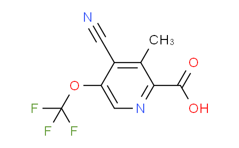 AM175996 | 1803624-71-6 | 4-Cyano-3-methyl-5-(trifluoromethoxy)pyridine-2-carboxylic acid