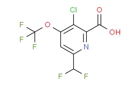 AM175998 | 1804474-00-7 | 3-Chloro-6-(difluoromethyl)-4-(trifluoromethoxy)pyridine-2-carboxylic acid