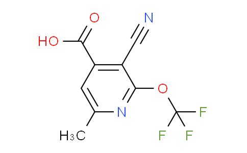 AM175999 | 1804397-25-8 | 3-Cyano-6-methyl-2-(trifluoromethoxy)pyridine-4-carboxylic acid