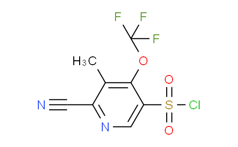 AM176008 | 1806057-68-0 | 2-Cyano-3-methyl-4-(trifluoromethoxy)pyridine-5-sulfonyl chloride