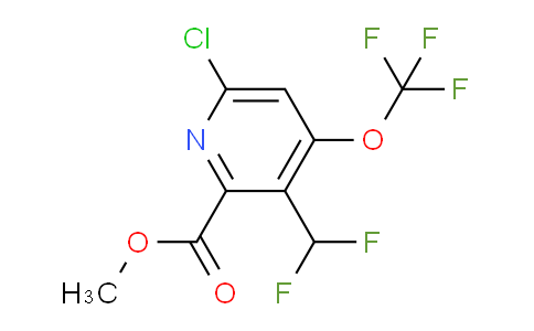 AM176010 | 1803957-78-9 | Methyl 6-chloro-3-(difluoromethyl)-4-(trifluoromethoxy)pyridine-2-carboxylate