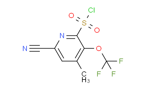 AM176014 | 1804820-86-7 | 6-Cyano-4-methyl-3-(trifluoromethoxy)pyridine-2-sulfonyl chloride