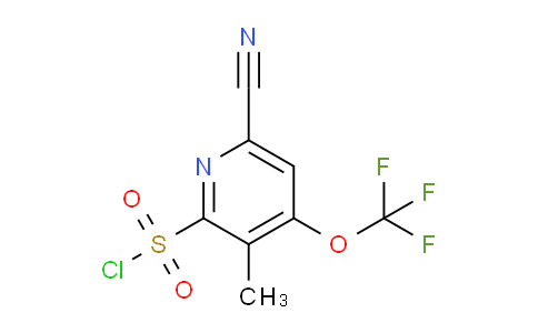 AM176017 | 1806244-14-3 | 6-Cyano-3-methyl-4-(trifluoromethoxy)pyridine-2-sulfonyl chloride