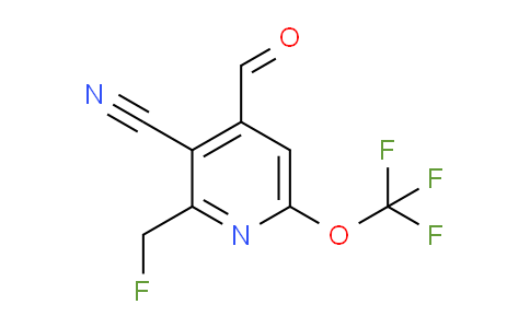 AM176018 | 1804734-17-5 | 3-Cyano-2-(fluoromethyl)-6-(trifluoromethoxy)pyridine-4-carboxaldehyde