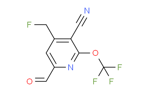 AM176019 | 1806169-66-3 | 3-Cyano-4-(fluoromethyl)-2-(trifluoromethoxy)pyridine-6-carboxaldehyde