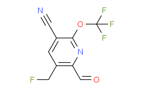 AM176023 | 1804308-49-3 | 3-Cyano-5-(fluoromethyl)-2-(trifluoromethoxy)pyridine-6-carboxaldehyde