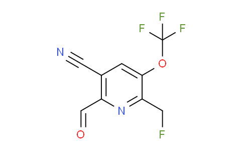 AM176030 | 1804348-24-0 | 5-Cyano-2-(fluoromethyl)-3-(trifluoromethoxy)pyridine-6-carboxaldehyde