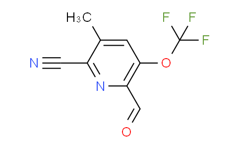 AM176031 | 1804789-40-9 | 2-Cyano-3-methyl-5-(trifluoromethoxy)pyridine-6-carboxaldehyde