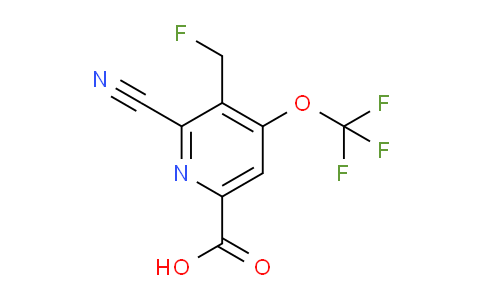 AM176032 | 1806169-70-9 | 2-Cyano-3-(fluoromethyl)-4-(trifluoromethoxy)pyridine-6-carboxylic acid