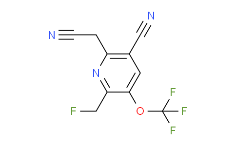 AM176046 | 1804812-77-8 | 5-Cyano-2-(fluoromethyl)-3-(trifluoromethoxy)pyridine-6-acetonitrile