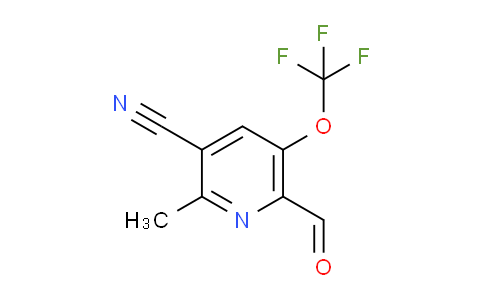 AM176047 | 1804737-72-1 | 3-Cyano-2-methyl-5-(trifluoromethoxy)pyridine-6-carboxaldehyde