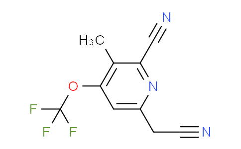 AM176054 | 1804395-94-5 | 2-Cyano-3-methyl-4-(trifluoromethoxy)pyridine-6-acetonitrile