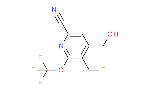 AM176055 | 1804733-75-2 | 6-Cyano-3-(fluoromethyl)-2-(trifluoromethoxy)pyridine-4-methanol