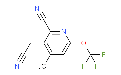 AM176058 | 1804339-94-3 | 2-Cyano-4-methyl-6-(trifluoromethoxy)pyridine-3-acetonitrile