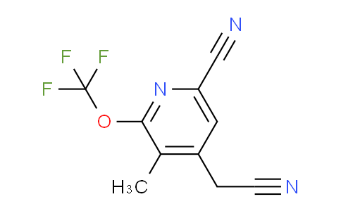 AM176061 | 1804340-01-9 | 6-Cyano-3-methyl-2-(trifluoromethoxy)pyridine-4-acetonitrile