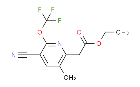 AM176063 | 1804731-16-5 | Ethyl 3-cyano-5-methyl-2-(trifluoromethoxy)pyridine-6-acetate