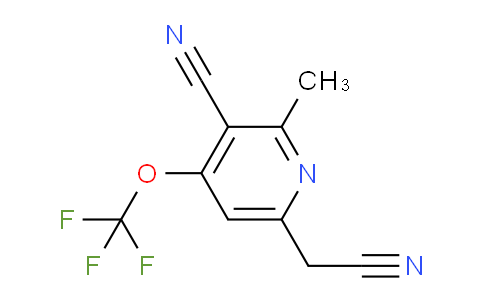 AM176064 | 1806075-16-0 | 3-Cyano-2-methyl-4-(trifluoromethoxy)pyridine-6-acetonitrile