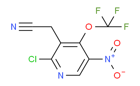 AM176075 | 1806198-16-2 | 2-Chloro-5-nitro-4-(trifluoromethoxy)pyridine-3-acetonitrile