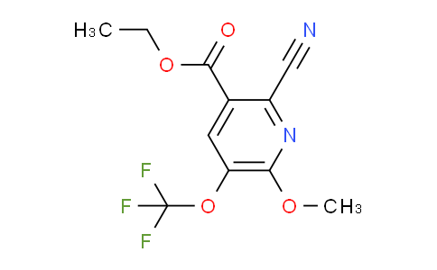 AM176079 | 1803617-50-6 | Ethyl 2-cyano-6-methoxy-5-(trifluoromethoxy)pyridine-3-carboxylate