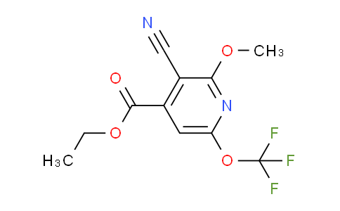 AM176081 | 1804785-51-0 | Ethyl 3-cyano-2-methoxy-6-(trifluoromethoxy)pyridine-4-carboxylate