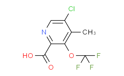 AM176091 | 1806166-64-2 | 5-Chloro-4-methyl-3-(trifluoromethoxy)pyridine-2-carboxylic acid