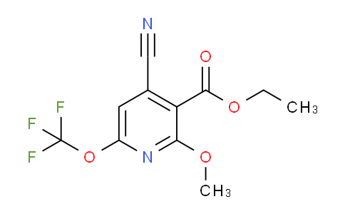 AM176094 | 1804400-37-0 | Ethyl 4-cyano-2-methoxy-6-(trifluoromethoxy)pyridine-3-carboxylate