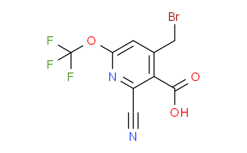 AM176100 | 1806065-02-0 | 4-(Bromomethyl)-2-cyano-6-(trifluoromethoxy)pyridine-3-carboxylic acid