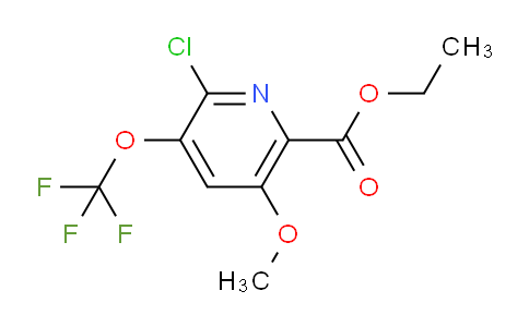 AM176105 | 1804801-09-9 | Ethyl 2-chloro-5-methoxy-3-(trifluoromethoxy)pyridine-6-carboxylate