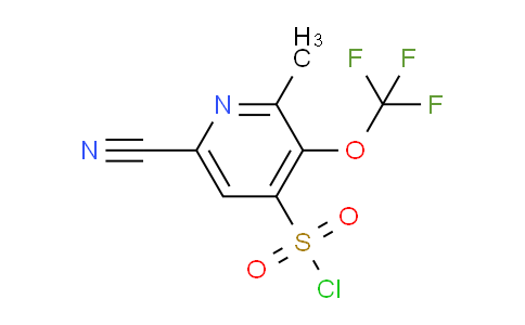 AM176116 | 1804400-82-5 | 6-Cyano-2-methyl-3-(trifluoromethoxy)pyridine-4-sulfonyl chloride