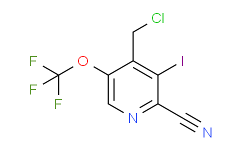 AM176125 | 1804392-54-8 | 4-(Chloromethyl)-2-cyano-3-iodo-5-(trifluoromethoxy)pyridine