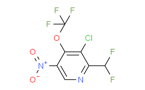 AM176146 | 1804690-62-7 | 3-Chloro-2-(difluoromethyl)-5-nitro-4-(trifluoromethoxy)pyridine