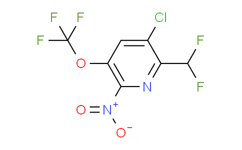 AM176148 | 1806100-79-7 | 3-Chloro-2-(difluoromethyl)-6-nitro-5-(trifluoromethoxy)pyridine