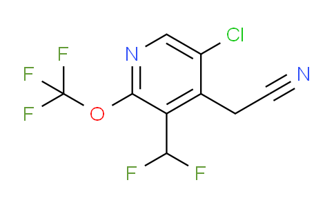 AM176150 | 1804786-87-5 | 5-Chloro-3-(difluoromethyl)-2-(trifluoromethoxy)pyridine-4-acetonitrile