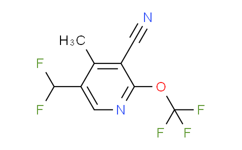 AM176152 | 1806044-73-4 | 3-Cyano-5-(difluoromethyl)-4-methyl-2-(trifluoromethoxy)pyridine