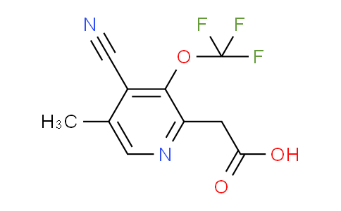 AM176159 | 1804341-12-5 | 4-Cyano-5-methyl-3-(trifluoromethoxy)pyridine-2-acetic acid