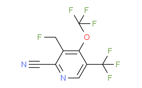 AM176162 | 1804346-74-4 | 2-Cyano-3-(fluoromethyl)-4-(trifluoromethoxy)-5-(trifluoromethyl)pyridine