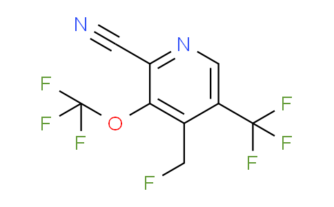 AM176166 | 1804337-43-6 | 2-Cyano-4-(fluoromethyl)-3-(trifluoromethoxy)-5-(trifluoromethyl)pyridine