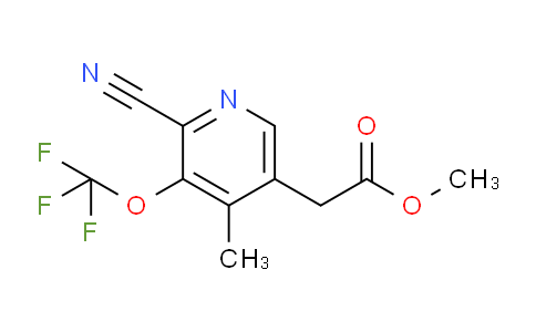 AM176167 | 1806056-29-0 | Methyl 2-cyano-4-methyl-3-(trifluoromethoxy)pyridine-5-acetate